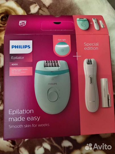 Эпилятор philips новый