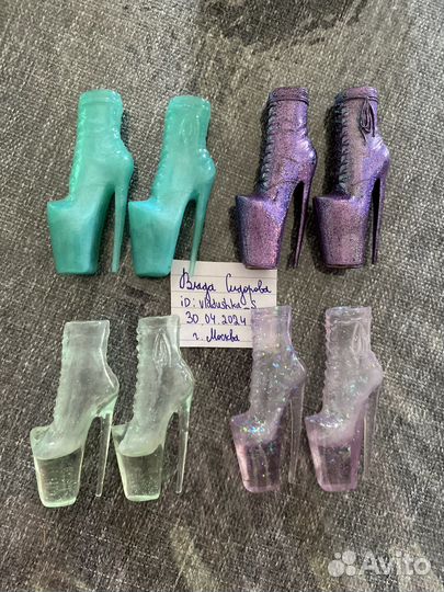 Обувь для кукол монстер хай