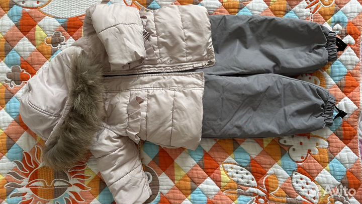 Комбинезон и куртка зимняя для девочки