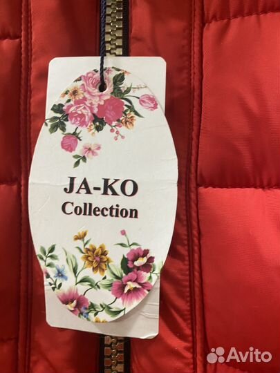 Куртка зимняя удлиненная для девочки 152 см