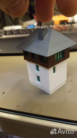 Домик масштаба N 1:150