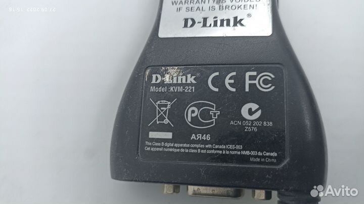 D-Link KVM-221 switch
