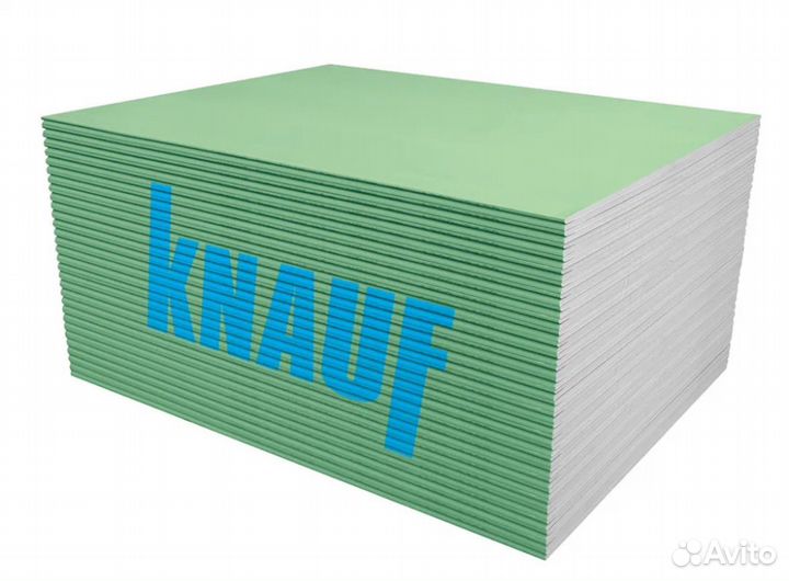 Гипсокартон влагостойкий кнауф 3000 1200 12.5