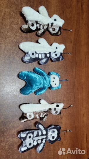 Мягкие игрушки брелки