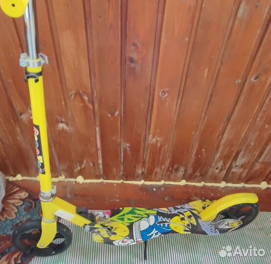 Самокат детский двухколесный бу