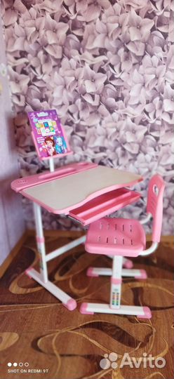 Детский стол и стул (раздвижной)
