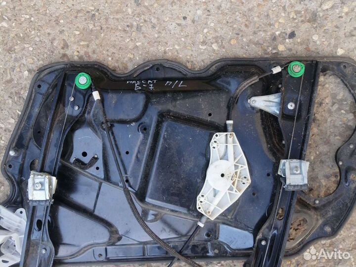 Стеклоподьемник передний левый vw Passat B7