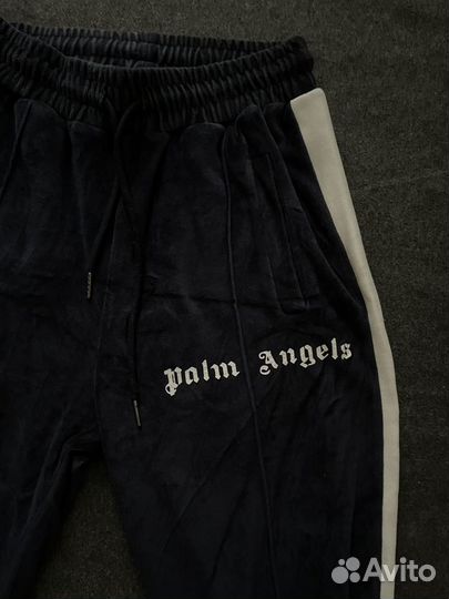 Palm Angels бархатные штаны