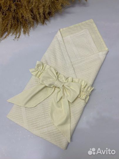 Летний плед конверт на выписку