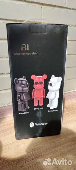 Беспроводная колонка блютуз bearbrick медведь