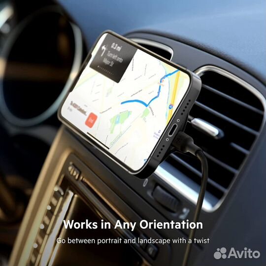 Беспроводная автомобильная зарядка Belkin MegaSafe