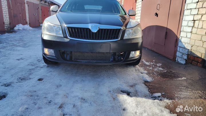 Octavia a5 fl передний бампер