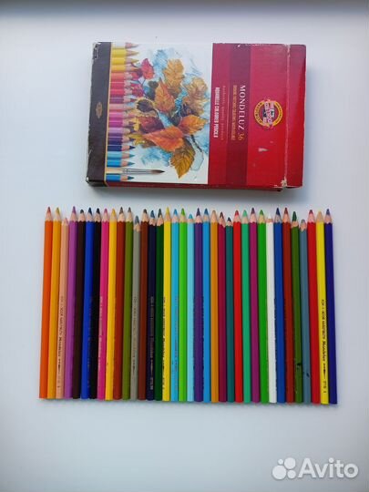 Акварельные карандаши koh i noor 36 штук
