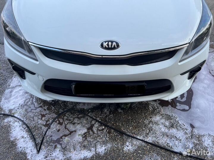 Бампер kia rio от 17-20г