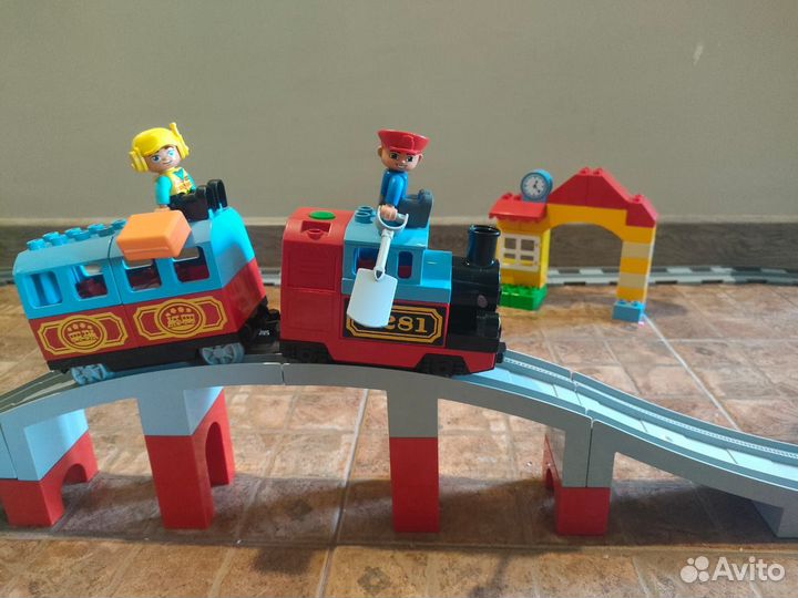 Железная дорога lego