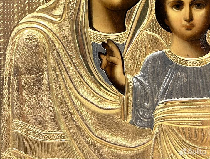 Икона Казанская Богородица Состояние Люкс