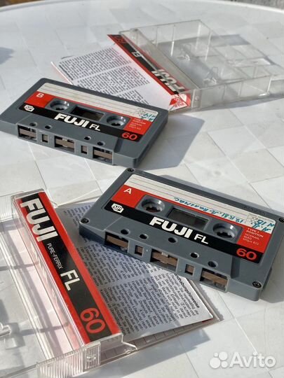 Аудиокассета Fuji fl c 60, japan, 1980 г