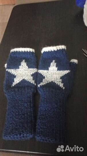 Митенки звезда