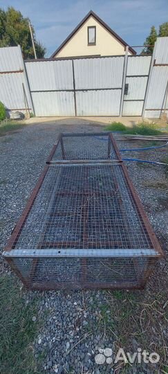Клетка для кур и кроликов большая