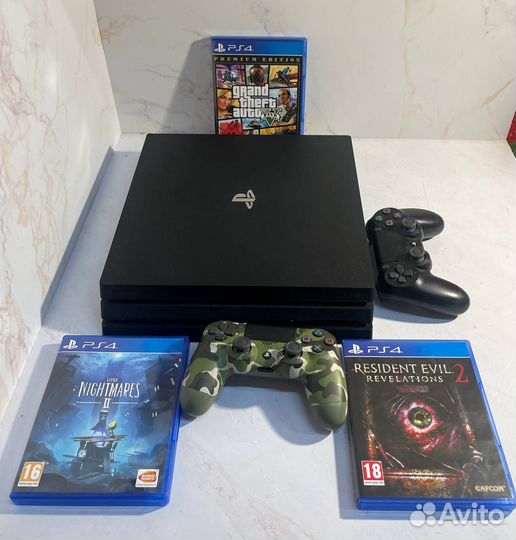 Sony playstation 4 PS4 pro 1tb CUH-7208B