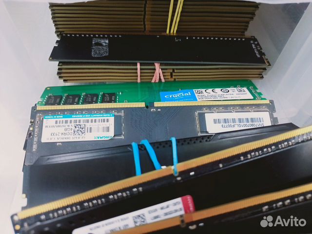 Оперативная память DDR2 / DDR3 / DDR4 новые и б/у объявление продам