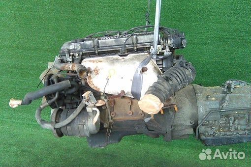 Двигатель в сборе двс nissan largo W30 ka24de 1997