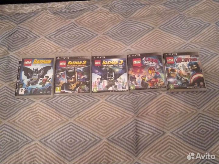 Коллекция Lego игр на ps3