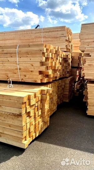 Брус обрезной Пиломатериалы