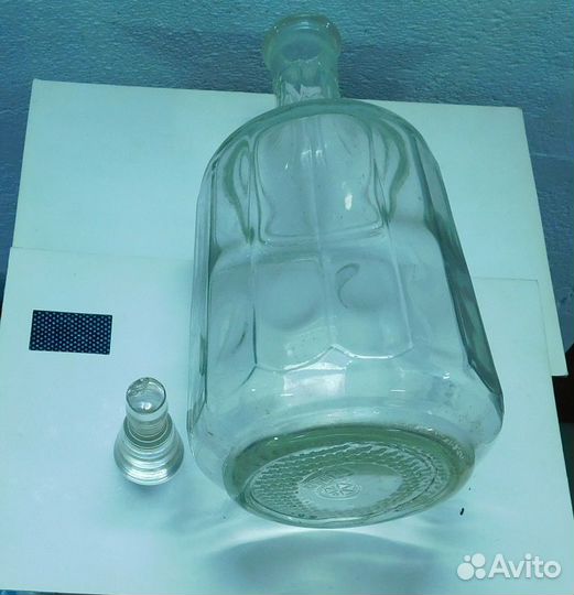 Штофы,графины СССР 60х годов.Бутылка под одеколон