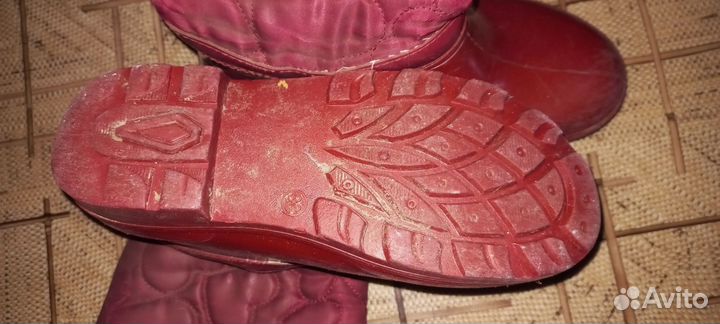 Детские резиновые сапоги