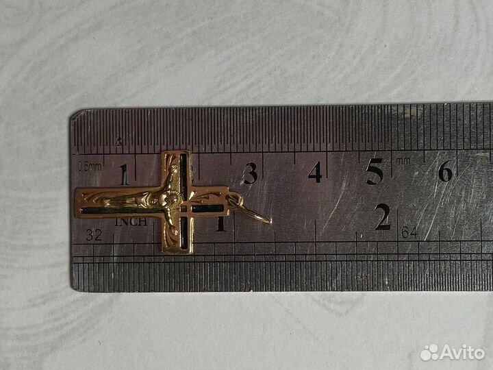 Золотой крестик