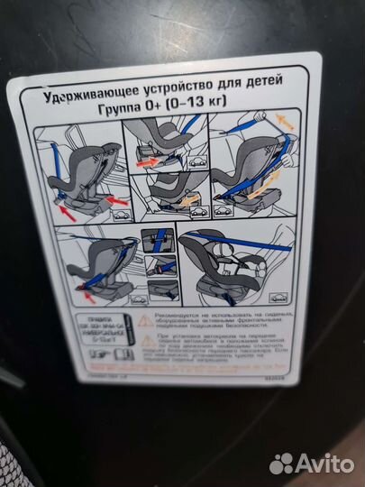 Детское автокресло от 7 мес. до 3 лет