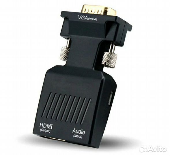 VGA to hdmi переходник адаптер конвертер с аудио