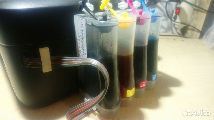 Цветной принтер Epson xp 33 с снпч