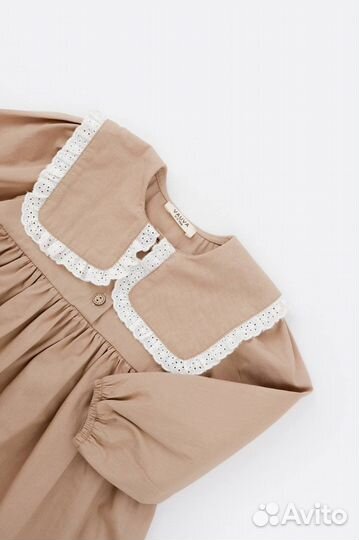 Платье девочке с воротником