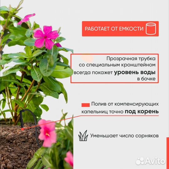 Капельный полив для сада, огорода и грядок