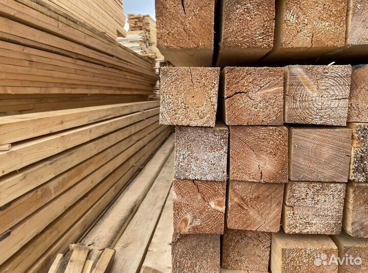 Брус доска 100х100х6000
