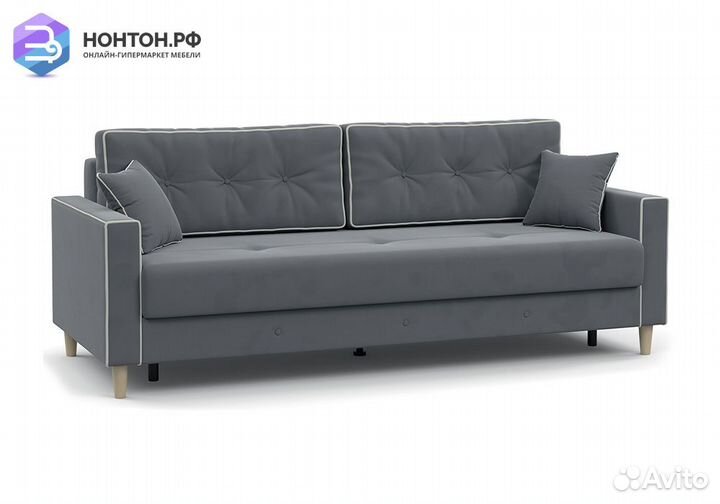 Диван тик-так Айрин серый