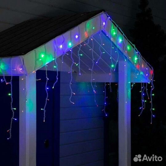 Гирлянда уличная бахрома