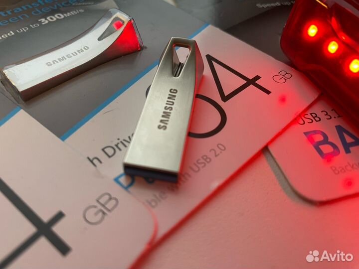 Флешка Samsung BAR Plus 3.1 USB Drive 64/128 gb