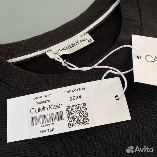 Calvin klein мужская футболка