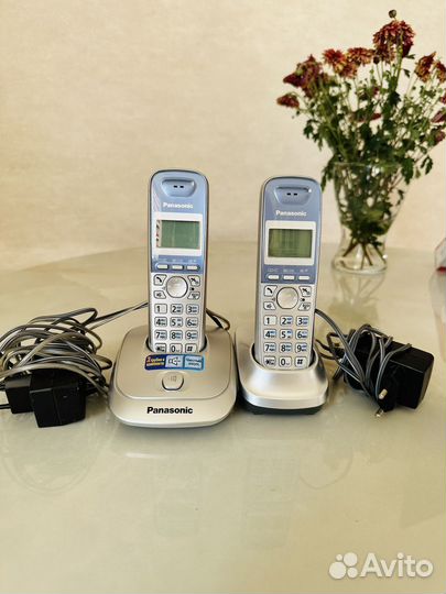 Радиотелефон panasonic 2 трубки
