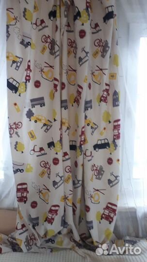 Штора в детскую для мальчика