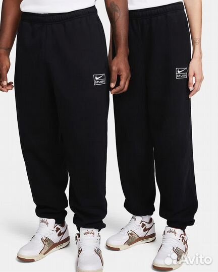 Спортивные штаны теплые Nike & Stussy