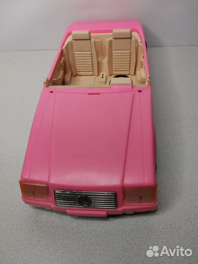 Розовый мерседес Барби из 90-х