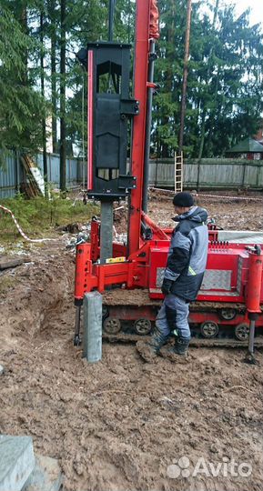 Сваи железобетонные (забивные)