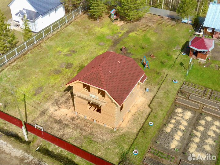 Дом из бруса 74м2