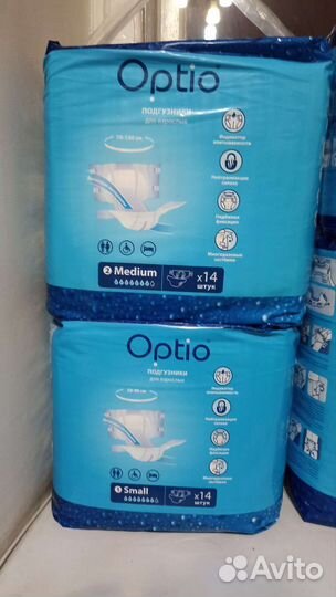 Подгузники для взрослых Оптио 30 шт, 14 шт