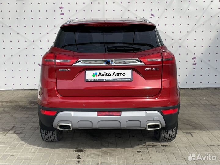 Geely Atlas 1.8 AT, 2018, 75 823 км