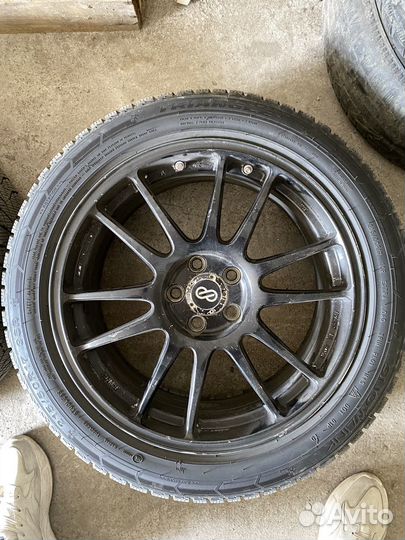 Литье диски r17 5x100 Enkei original